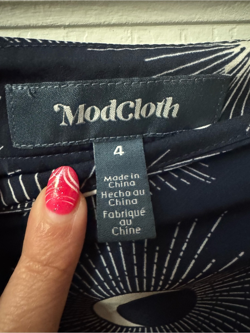 ModCloth Navy Celestial Maxi Skirt - Picture 4 of 8
